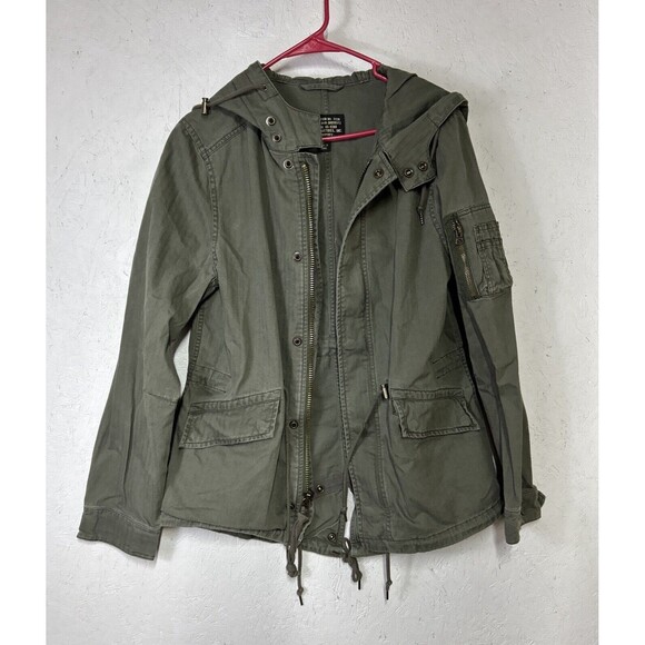 NWOT Alpha Industries,inc. U. S. Service Jacket Women 100% Cotton - Picture 13 of 14